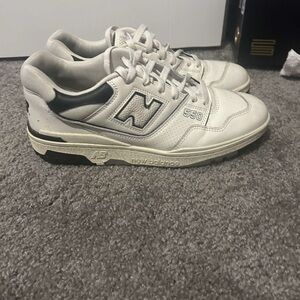 New balance 550 Cream Black Size 11